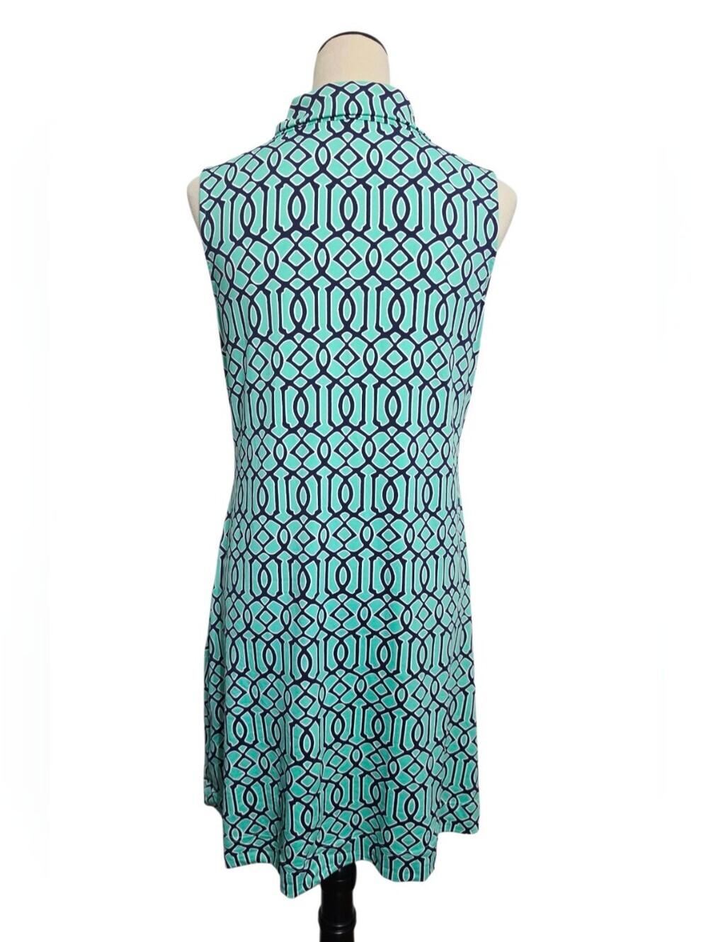 Lulu B Dress Womens Small SPF 50 Sleeveless Quarter Zip Coastal Grandma  Resort - Picture 6 of 14